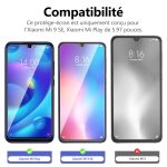 Protection d'écran Verre trempé Mi 9 SE / Mi Play - PT01