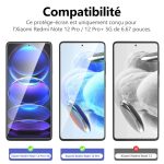 Protection d'écran Verre trempé Redmi Note 12 Pro / Redmi Note 12 Pro+ - PT01