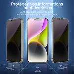 Protection d'écran Verre trempé iPhone 16e / iPhone 14 / iPhone 13 - PT04