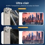 Protection d'écran Verre trempé iPhone 16 Pro - PT06