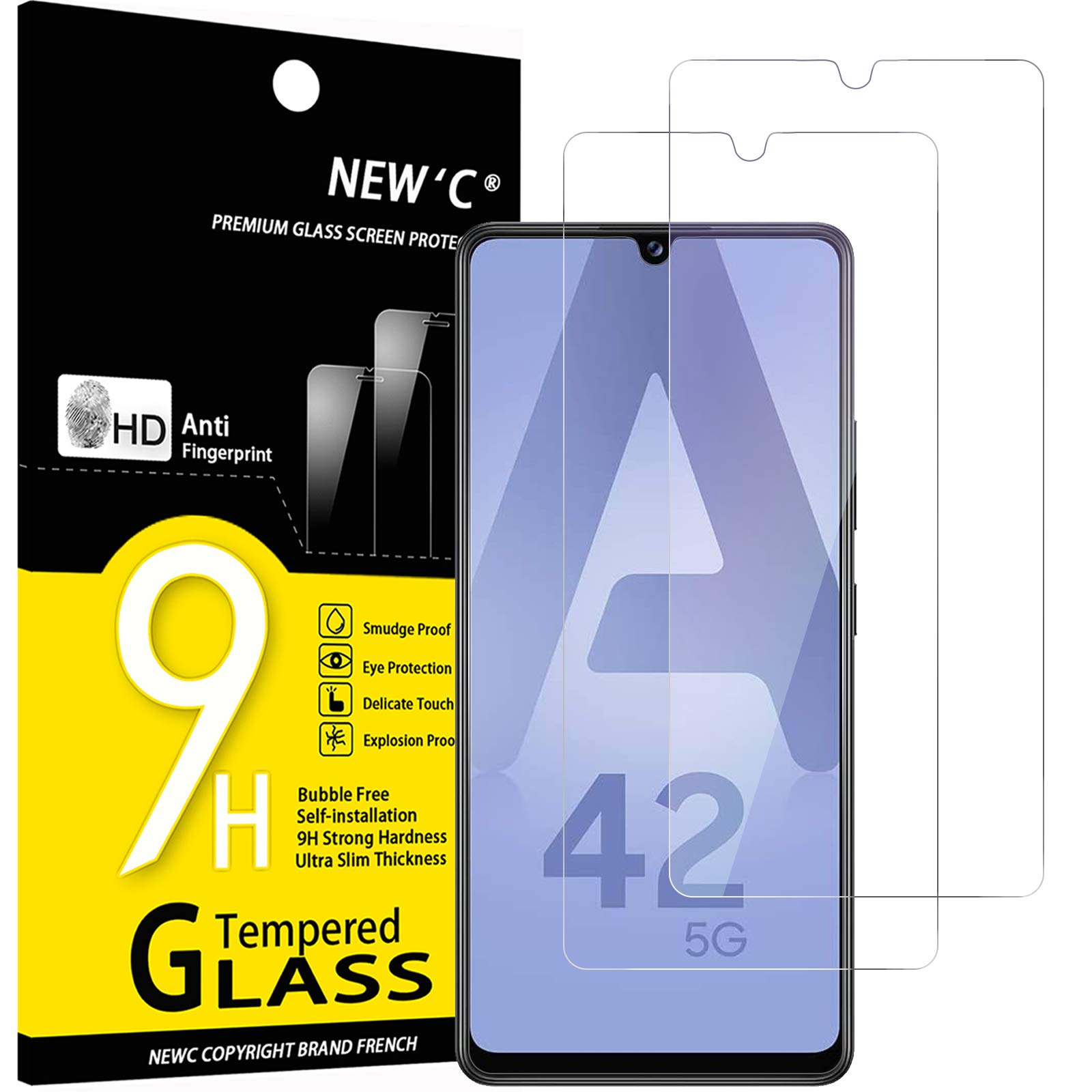 71qbt0qKLL.jpg Protection d'écran Verre trempé Galaxy A42 5G / Galaxy M12