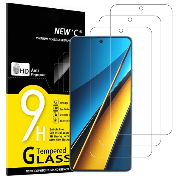 Protection d'écran Verre trempé Poco X6 5G / Poco X6 Pro 5G