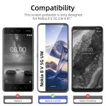 Protection d'écran Verre trempé Nokia 8 V 5G UW - PT01
