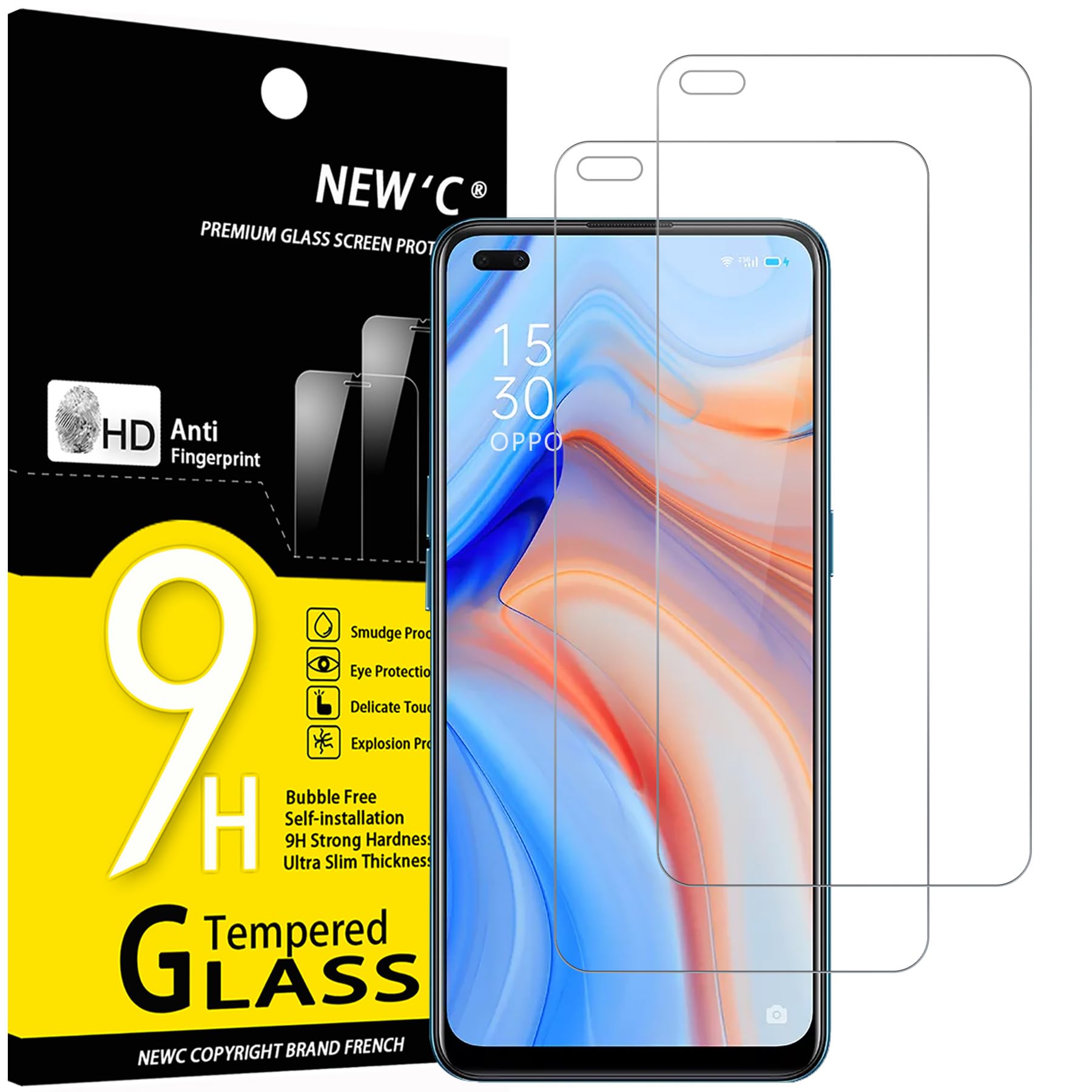 71u-OQ8hlL.jpg Protection d'écran Verre trempé Reno 4