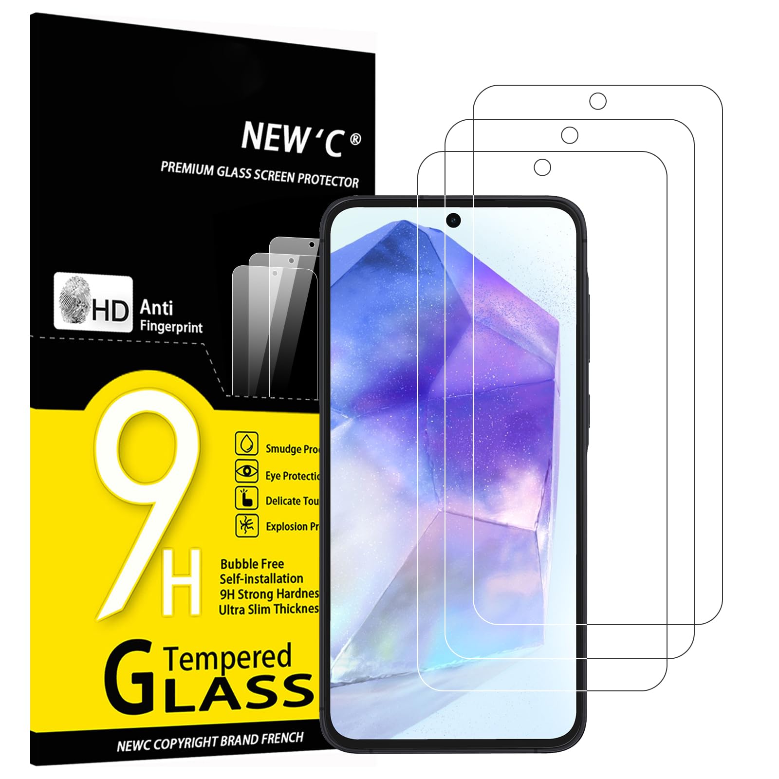 71uTyidHe-L.jpg Protection d'écran Verre trempé Galaxy A55 5G