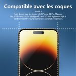 Protection d'écran Verre trempé iPhone 14 Pro Max - PT02