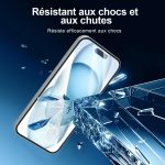 Protection d'écran Verre trempé iPhone 16 / iPhone 15 - PT05