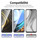Protection d'écran Verre trempé Redmi 9T / Poco M3 - PT01