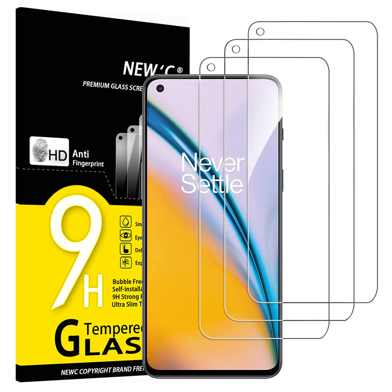 71xJ3UgEhjL.jpg Protection d'écran Verre trempé OnePlus Nord 2 5G / OnePlus Nord 2T 5G