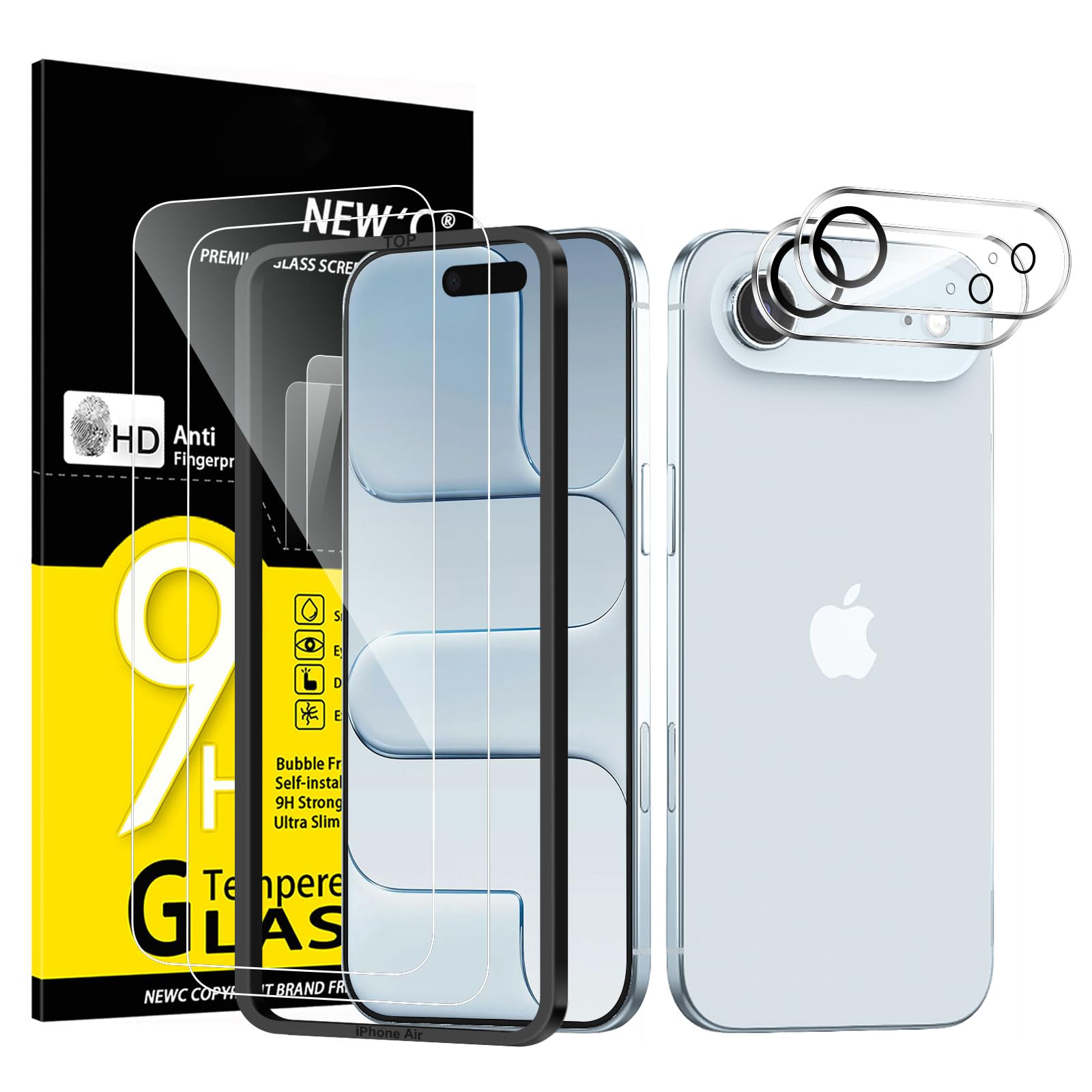 71xwvlyYxFL.jpg Protection d'écran Verre trempé iPhone Air