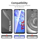 Protection d'écran Verre trempé TCL 305 - PT01