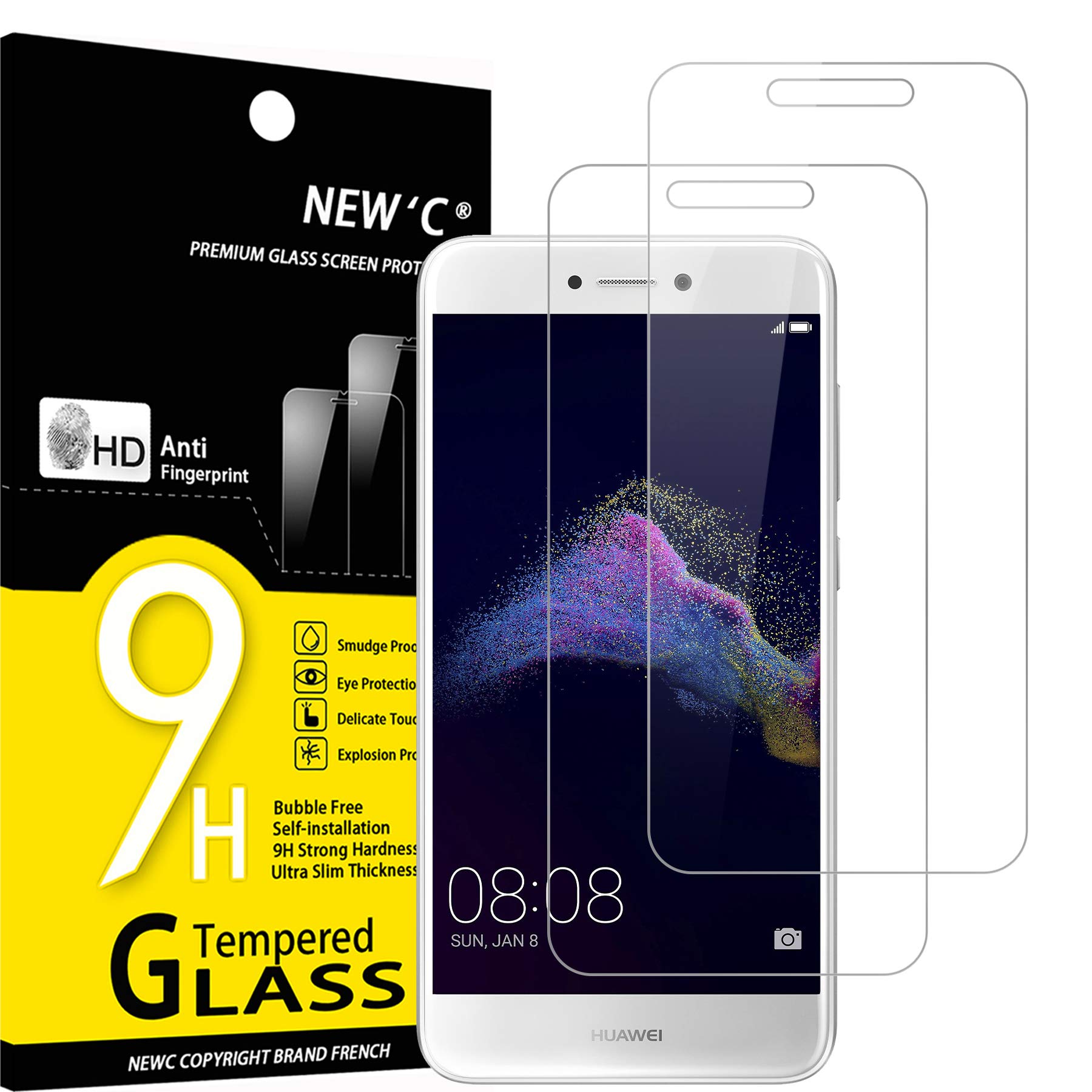 81twRLWmz6L.jpg Protection d'écran Verre trempé P8 Lite 2017