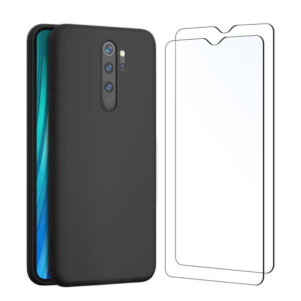 Coque silicone + Verre Trempé pour Redmi Note 8 Pro NR