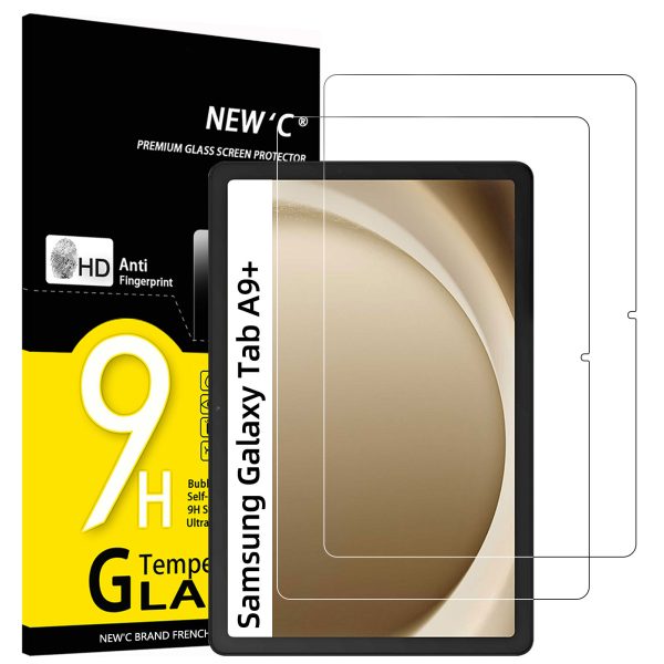 Lot de 2 Verre Trempé pour Samsung Galaxy Tab A9+/ A9 Plus