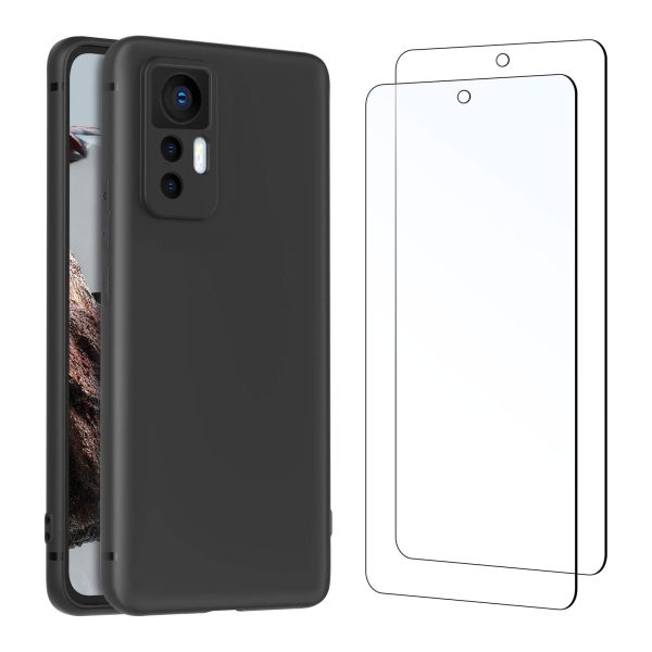 Coque silicone + Verre Trempé pour Xiaomi 12T NR