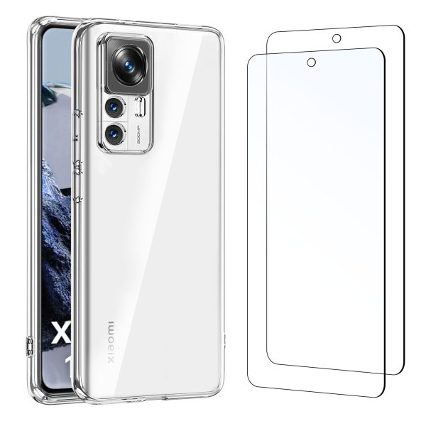 Coque silicone + Verre Trempé pour Xiaomi 12T Pro BC