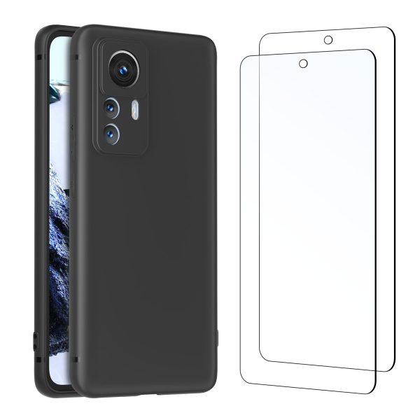 Coque silicone + Verre Trempé pour Xiaomi 12T Pro NR