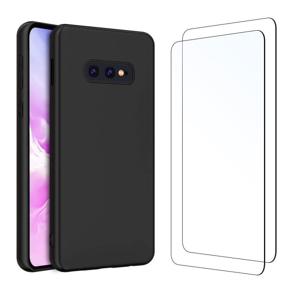 Coque silicone + Verre Trempé pour Samsung S10E NR