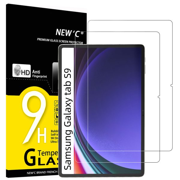 Lot de 2 Verre Trempé pour Samsung Galaxy tab S9 (11'')