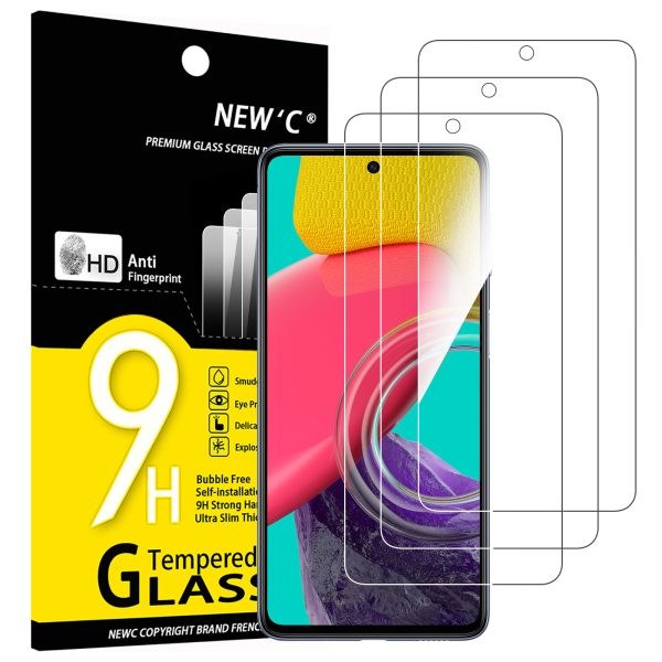 Lot de 3 Verre Trempé pour Samsung Galaxy M53 5G