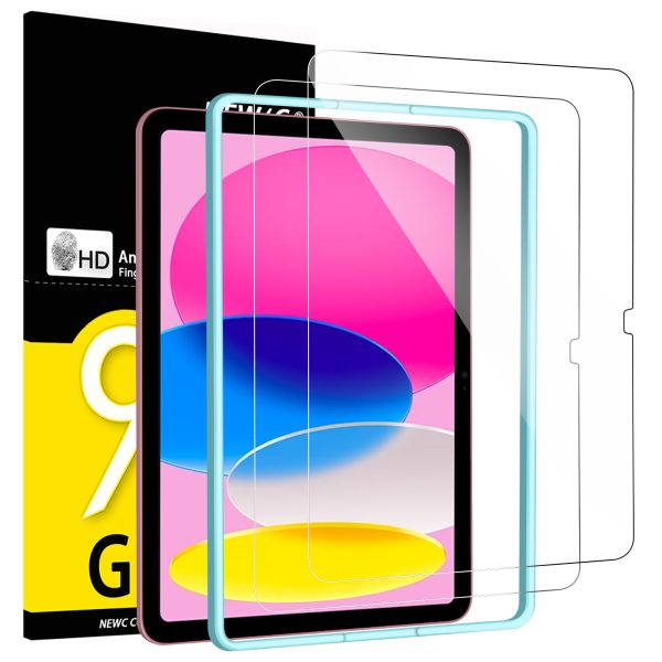 Lot de 2 Verre Trempé pour iPad 10th Generation( 10,9'') 2022