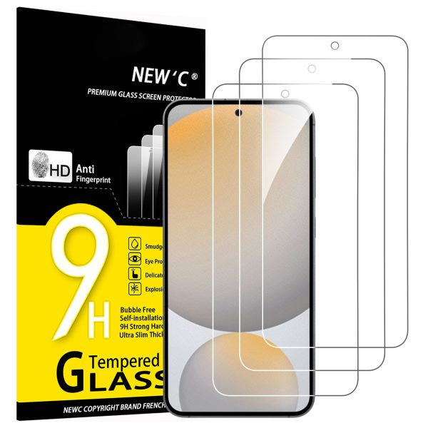 Lot de 3 Verre Trempé pour Samsung Galaxy S24 FE 5G