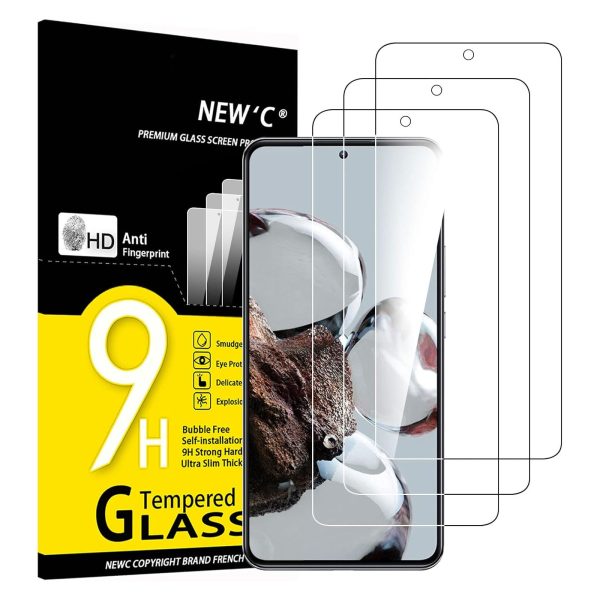 Lot de 3 Verre Trempé pour Xiaomi 12T / 12T Pro