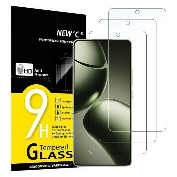 Lot de 3 Verre Trempé pour Xiaomi 14T, 14T Pro