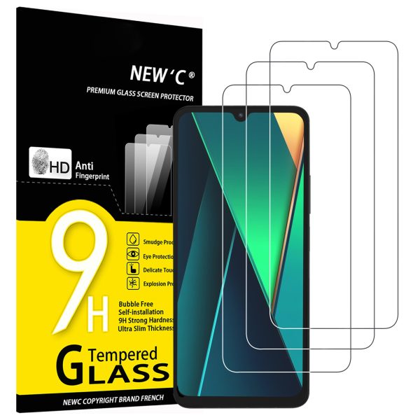 Lot de 3 Verre Trempé pour Xiaomi Poco C75,Redmi A4