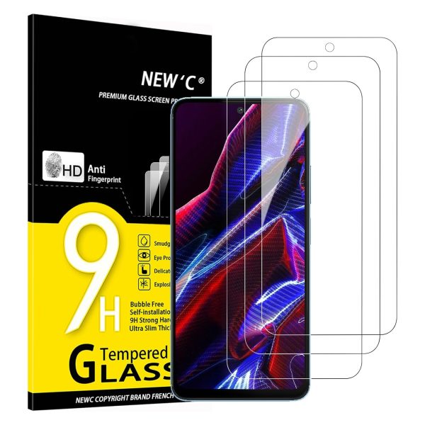 Lot de 3 Verre Trempé pour Xiaomi Poco X5 5G