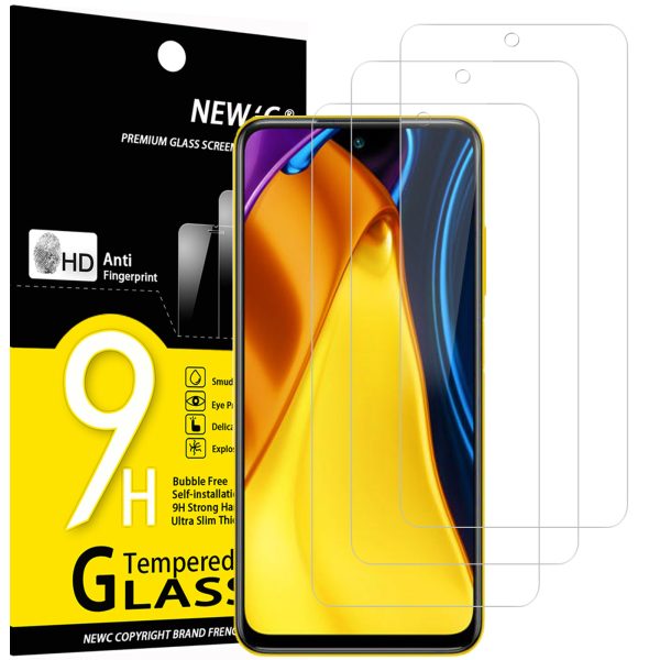 Lot de 3 Verre Trempé pour Xiaomi Poco M3 Pro / M3 Pro 5G