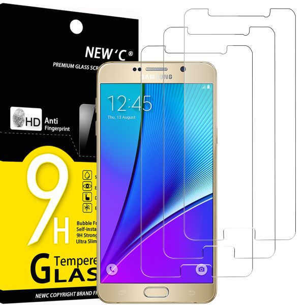 Lot de 3 Verre Trempé pour Samsung Galaxy Note 5