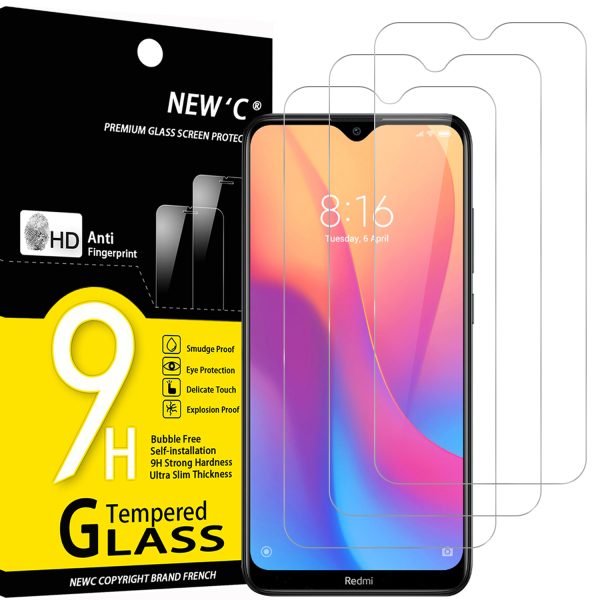 Lot de 3 Verre Trempé pour Xiaomi Redmi 8 / 8A