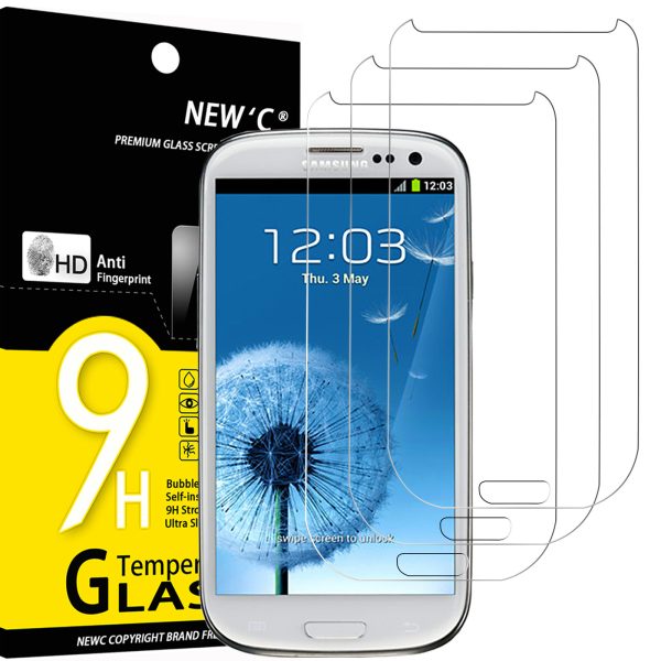 Lot de 3 Verre Trempé pour Samsung Galaxy S3