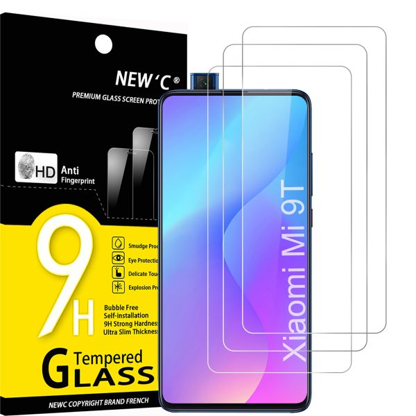 Lot de 3 Verre Trempé pour Xiaomi Mi 9T / Mi 9T Pro