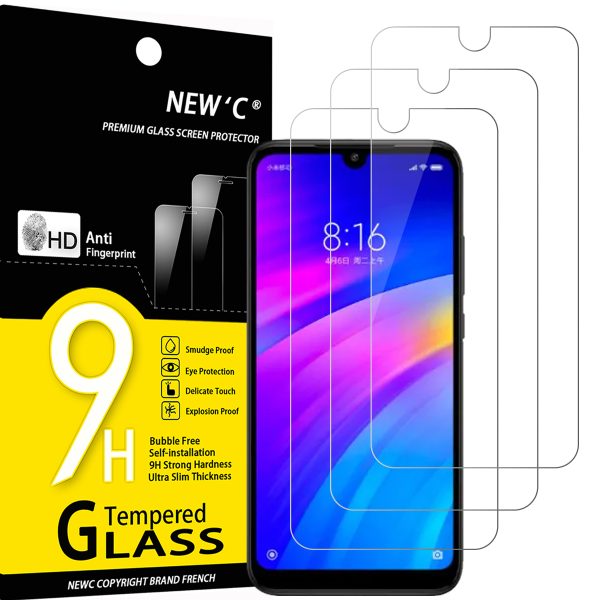 Lot de 3 Verre Trempé pour Xiaomi Redmi 7 / Y3