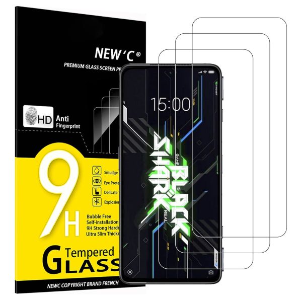 Lot de 3 Verre Trempé pour Xiaomi Black Shark 4s