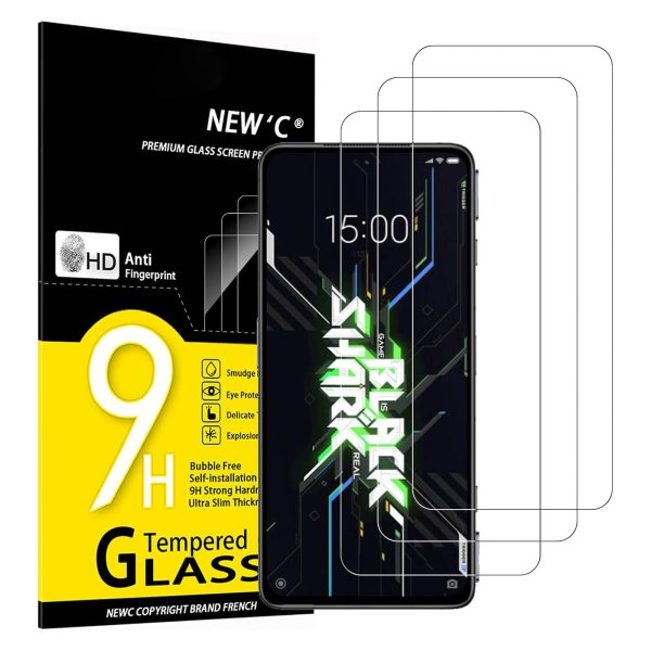 Lot de 3 Verre Trempé pour Xiaomi Black Shark 4s Pro