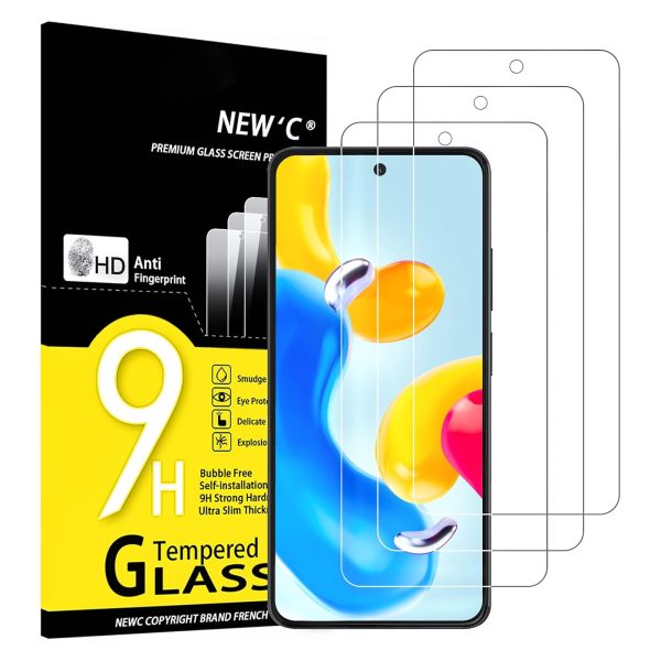 Lot de 3 Verre Trempé pour Xiaomi Redmi Note 11S 5G